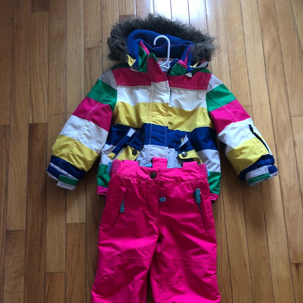 Mini Boden ski jacket and pants